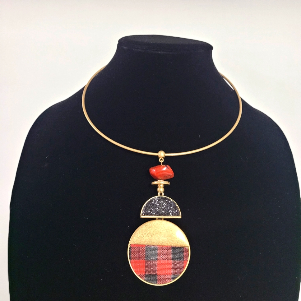 Collar Statement Necklace By C1946